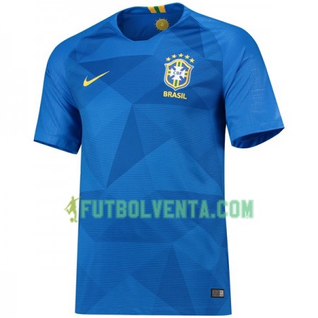 Camiseta de fútbol Brasil 2ª equipación Mundial 2018 Camiseta de fútbol Brasil 2ª equipación Mundial 2018